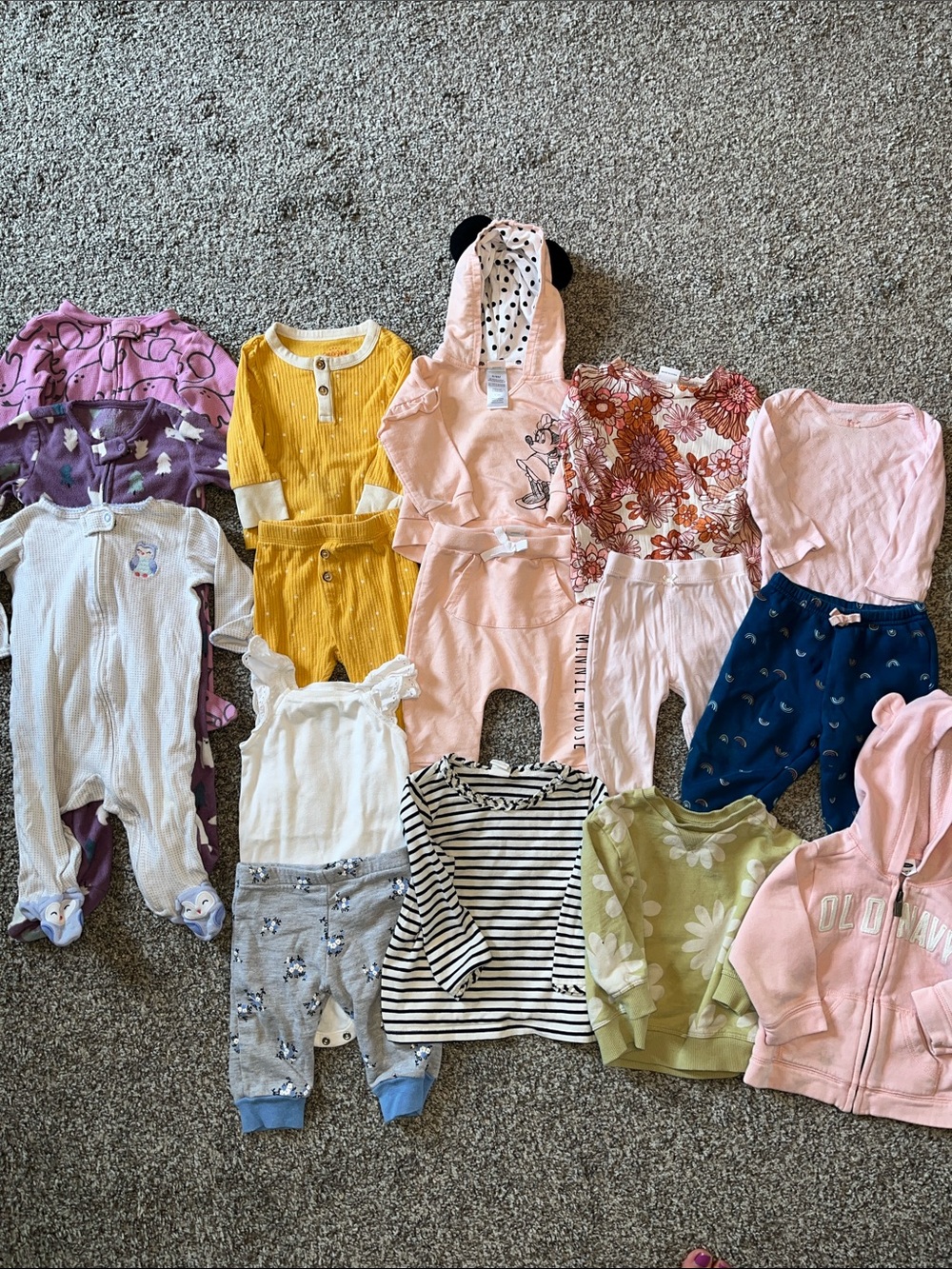 Girls 6 and 6-9 month clothing bundle
